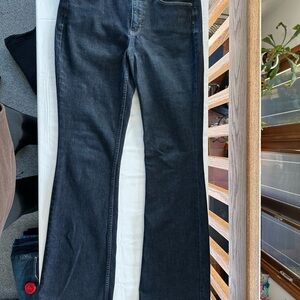 WHBM Dark Blue Women's Sculpt Flare Jeans